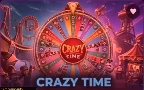 Crazy Time by Evolution on tk71
