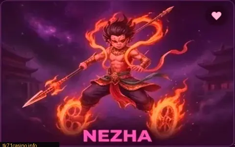 Nezha slot banner on tk71